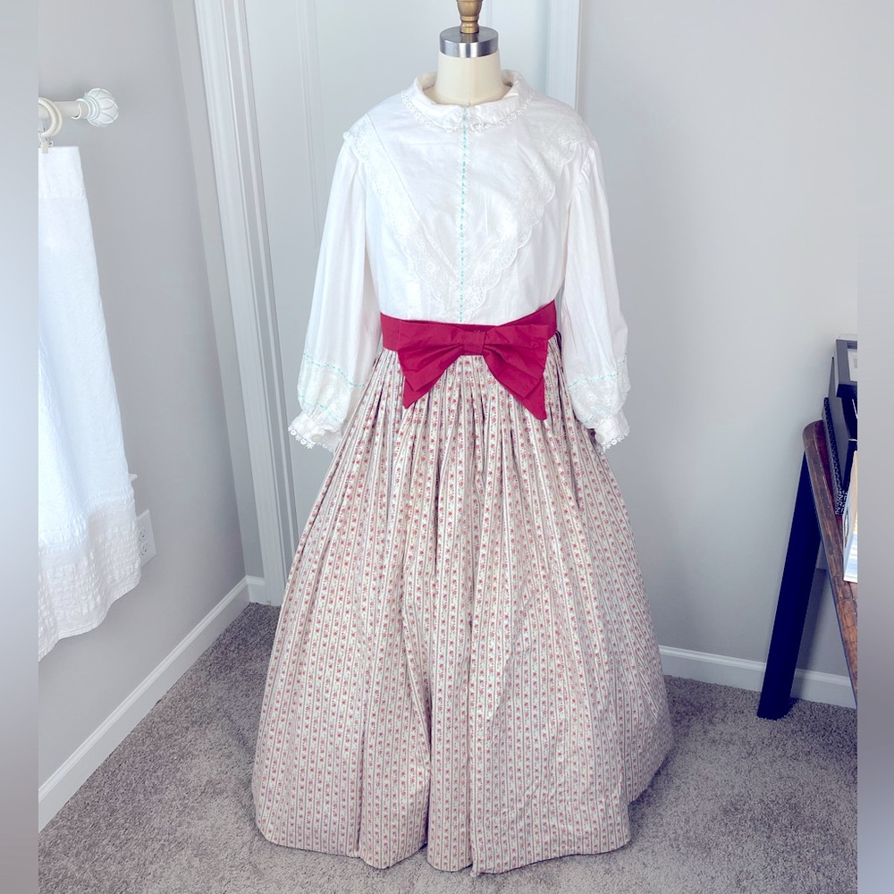 Marmie Little Women Civil War Era Spring Summer Dress